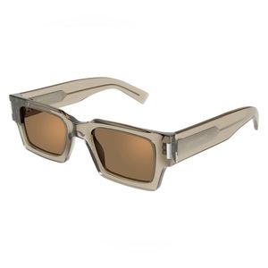 NEW SAINT LAURENT SQUARE UNISEX SL572 006 SUNGLASSES